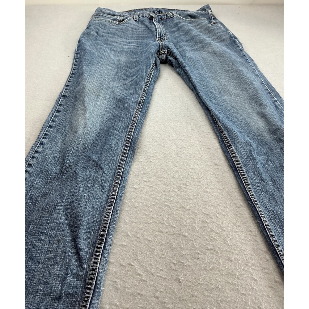Levi's 559 Relaxed Straight Jeans Medium Wash 34x34‎ Denim Blue Mens Casual